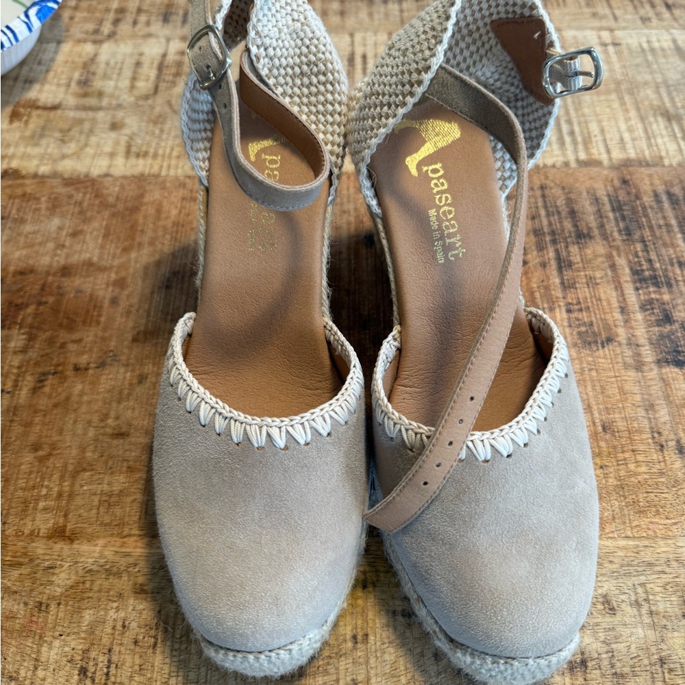 Paseart Espadrilles Wedges (39/ US 8)